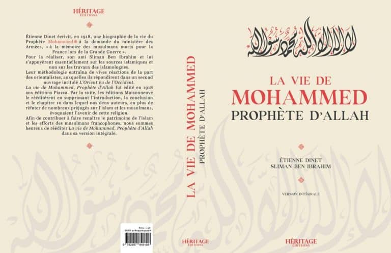 Chronologie De La Vie Du Prophète Muhammad Livre La vie de Mohammed, Prophète d'Allah - Étienne Dinet - Héritage