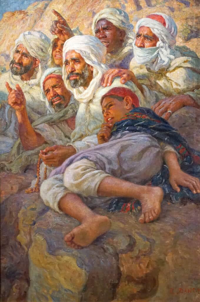 tableau d'Etienne dinet