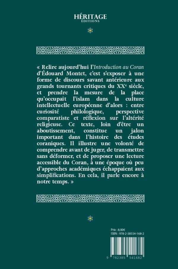 Introduction au Coran - Édouard Montet – Image 2